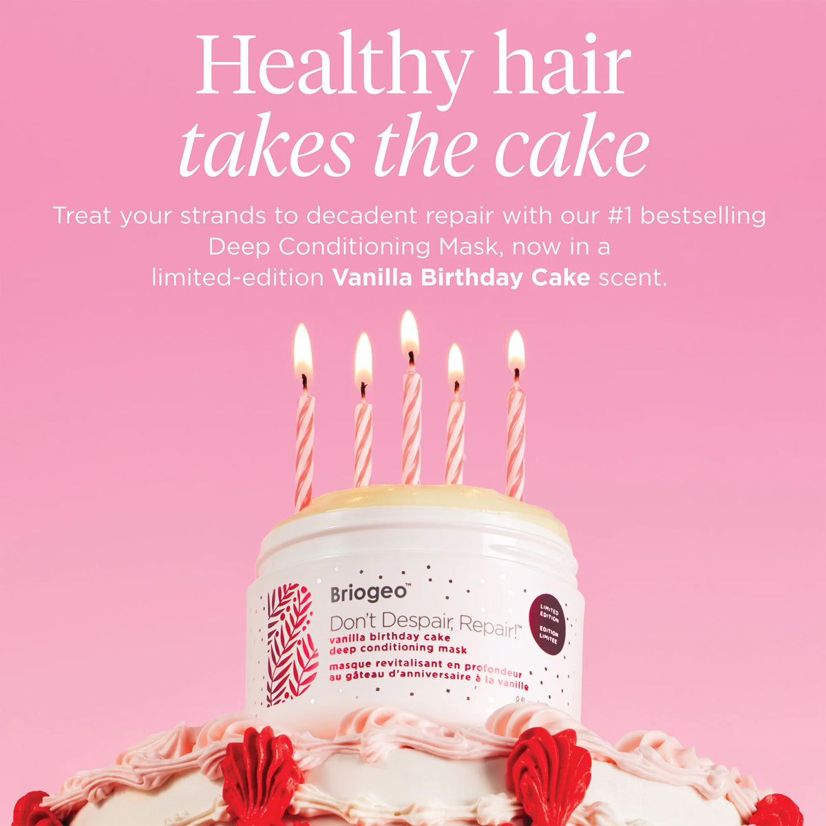 Don’t Despair, Repair!™ Vanilla Birthday Cake Deep Conditioning Mask